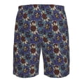 thumbnail image 6 of Kdxio Boho Style Sunflowers Design Pattern Mens Casual Shorts - Drawstring Summer Beach Sports Shorts for Men, 6 of 9