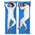 thumbnail image 4 of Sleeping Pad - Ultralight Inflatable Sleeping Mat, Ultimate for Camping, Backpacking, Hiking - Airpad, Inflating Bag, Carry Bag, Repair Kit - Compact & Lightweight Air Mattress, 4 of 8