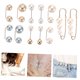 thumbnail image 5 of NUOLUX 12Ud De Joyería Femenina Con Perla Y Aleación Para Uso Multifuncional, 5 of 8