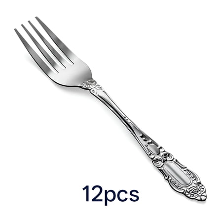ACDANC Stainless Steel Dinner Forks (12 Count)