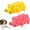 Red and Yellow, variant on Squeaky , 2 Pack Latex Toys with Oinks Sound Squeaker Cabbage&Carrots Grunting Pig Durable Dogs Squeeze for Small Medium Large Biting Chasing to Boring Time