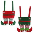 thumbnail image 1 of ShenMo Bolsa de regalo de Papá Noel para suministros de fiesta, regalo de Navidad para niños (verde) LingWen 9024715180070, 1 of 1