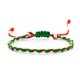 thumbnail image 4 of SGACAI Pulsera con los colores de la bandera del Líbano Pulsera tejida a mano del Líbano ajustable )λ, 4 of 6