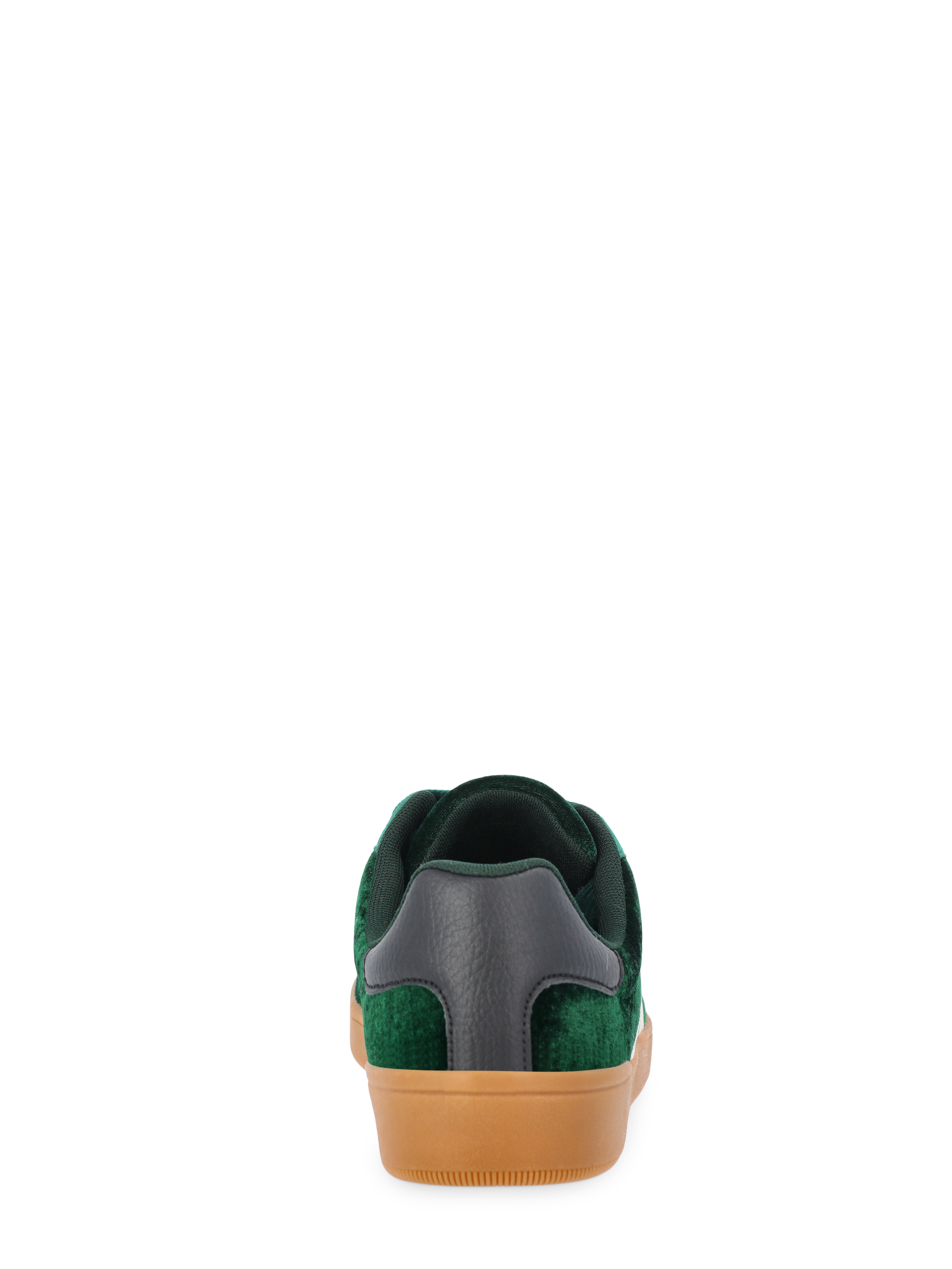 No Boundaries Velvet and Faux Suede Gum Sole Sneakers, Women's