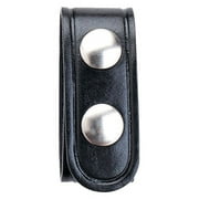 Aker Leather Model 530 Double Snap 1inch Wide Belt Keepers, Hidden Snap, Basketw