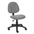thumbnail image 1 of Pemberly Row Chaise de Bureau Réglable pour la Posture en Tissu/nylon, Gris, 1 of 9