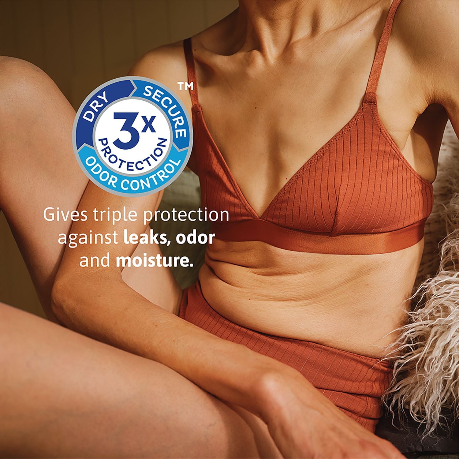 TENA Serviettes ultraminces contre l’incontinence féminine - Absorption légère - Longueur régulière - 30 unités 30 u