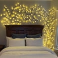 thumbnail image 4 of Twinkle Star 144 LED, 18 Branches Enchanted Willow Vine Lights, 7.5ft Plug-in Lights for Walls Bedroom Home Decor, 1 Pack, 4 of 5