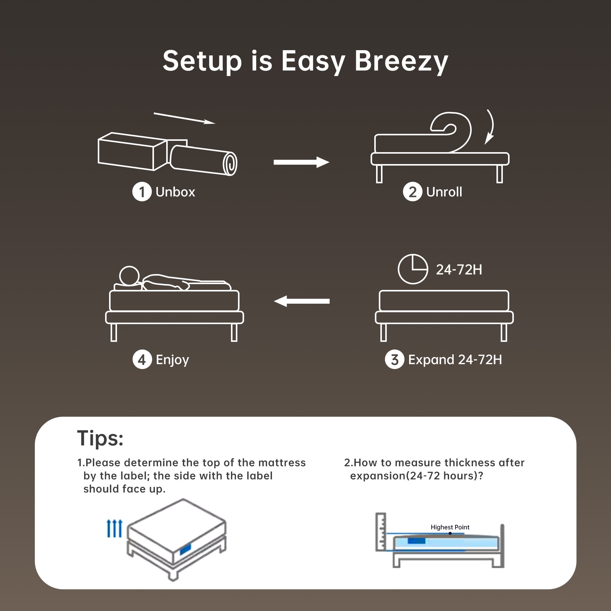 YINIX 12 inch Medium Firm Hybrid Mattress with Gel Menory Foam in a Box for Adult,Queen