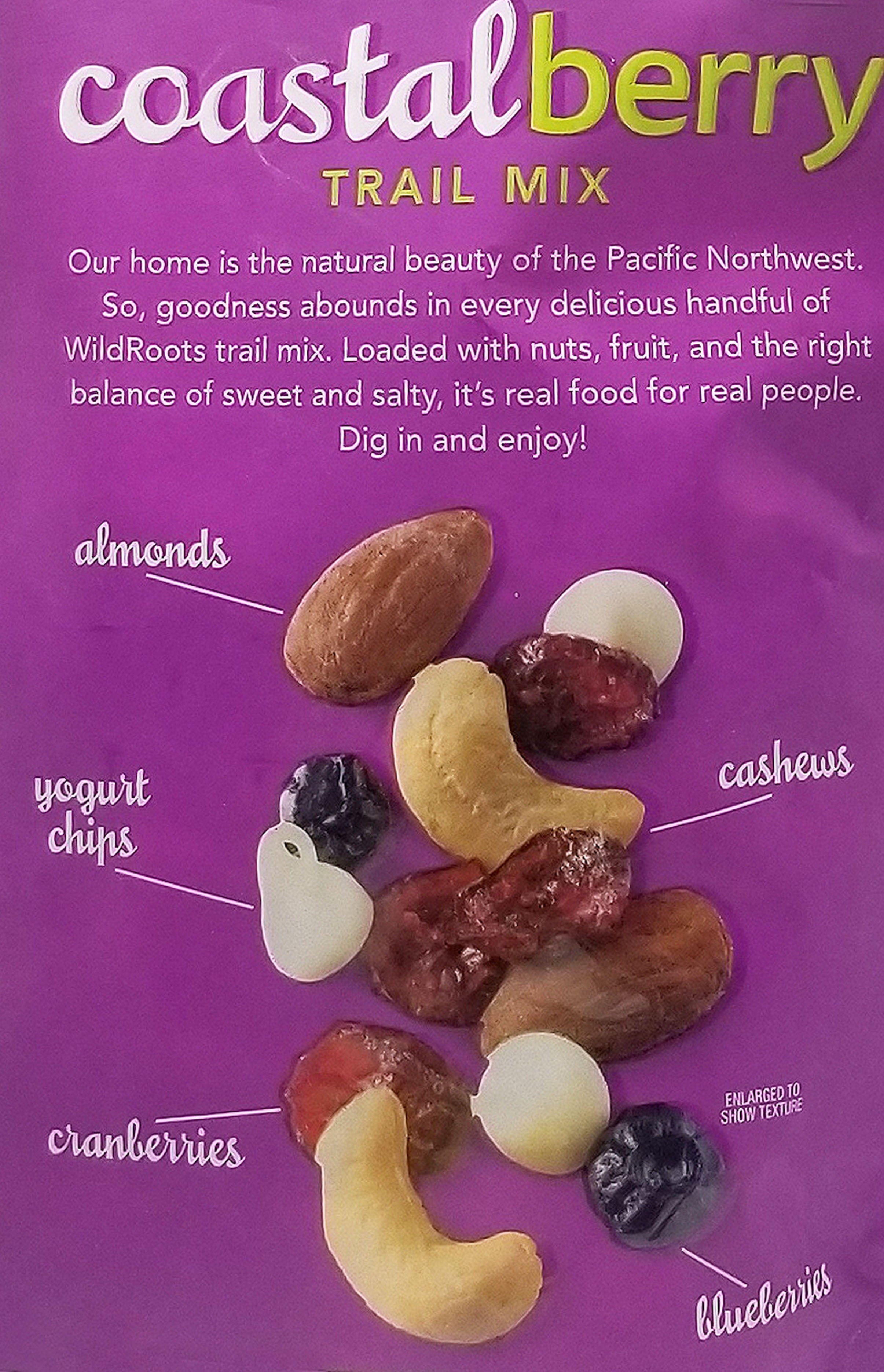 WildRoots Coastal Berry Natural Trail Mix 26 Oz. 2-Pack with Colorful Round Refrigerator Magnet (3-Piece Set)