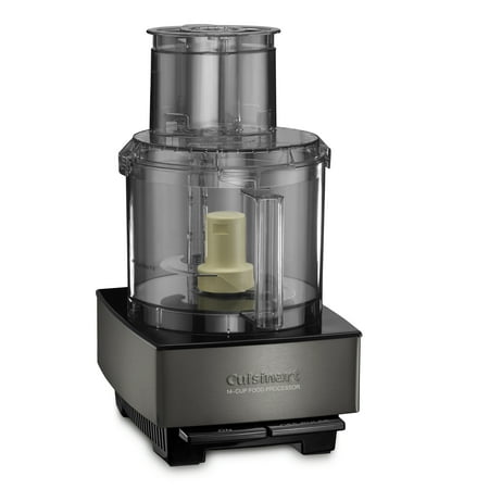 Cuisinart - Custom 14 Cup Food Processor - Black Stainless Steel