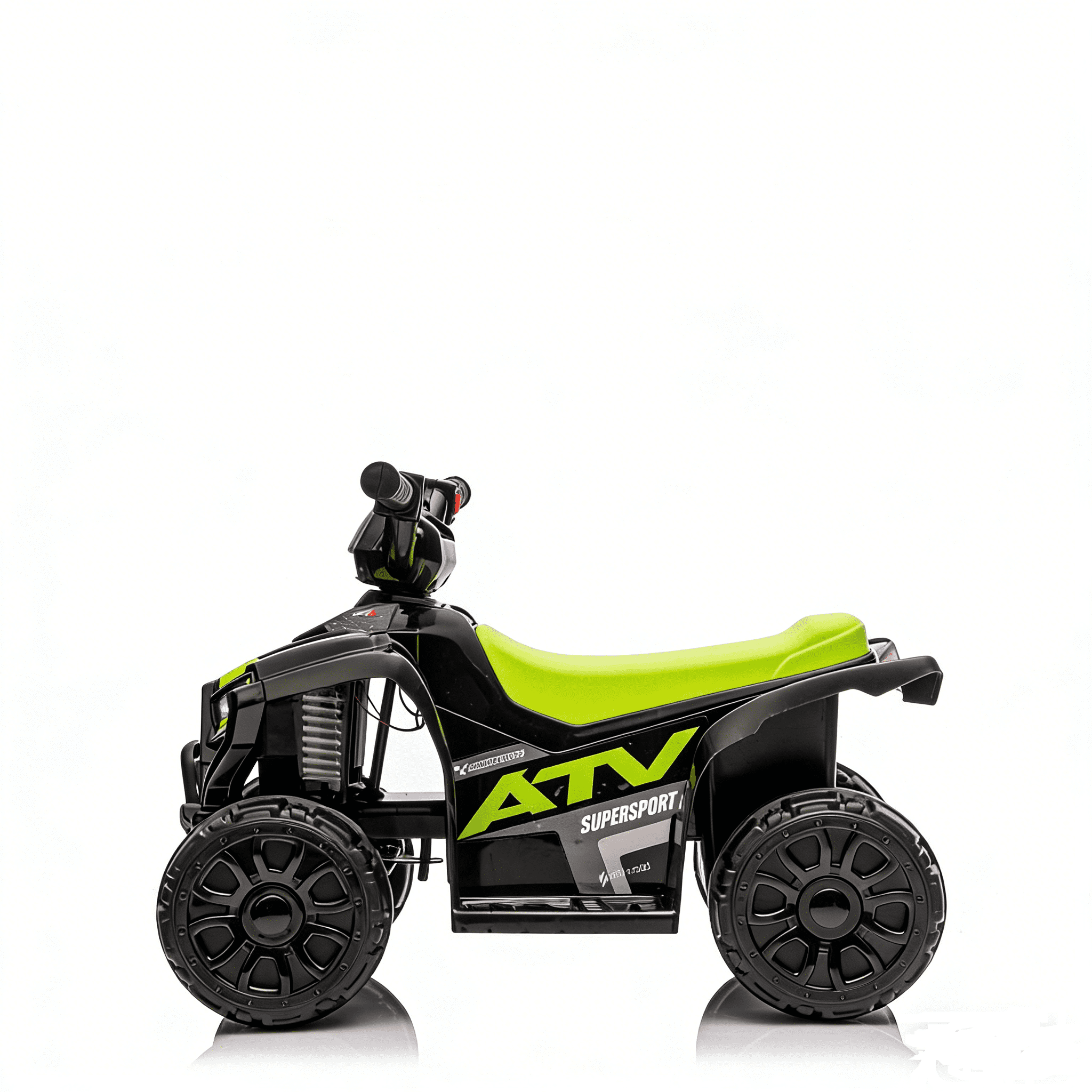 6V Ride on ATV Toys for Kids 3-5, Mini Battery Powered Motorized Quad for Kids with Anti-Slip Wheels, Toddler Car for Girls Boys, Green