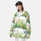 thumbnail image 3 of Balery Plants and Insects Sudadera ligera de manga larga con capucha y protección solar UPF 50+ para hombre y mujer, ideal para pesca y running-Small, 3 of 7