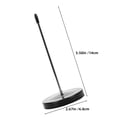 thumbnail image 2 of SOPOTUTU 6Pcs Restaurant Ticket Holder Spike Black Metal Receipt Organizer for Desk Office Use, 2 of 8