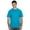 Caribbean Blue, variant on Anvil An 980 4.5 Oz Fashion Fit Tee