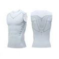 thumbnail image 1 of Chaleco deportivo para hombre, chaleco elástico de entrenamiento ajustado sin mangas, cruzado, transpirable, de secado rápido, para Fitness, 1 of 5