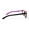 thumbnail image 5 of Contour Women's FM13041 Square Prescription Eyeglasses with Case, Black/Red, 5 of 6