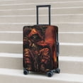 thumbnail image 6 of Yiaed Dark Skull King Throne Print Travel Luggage Cover Suitcase Protector Covers Elastic Luggage Anti-scratch(No luggage included）-, 6 of 7