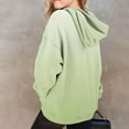 thumbnail image 4 of ZXLBBD Girls Hooded Pullover Sweatshirt Long Sleeve Cute Oversized Top Sportswear for Teen Kids Casual Cozy Versatile Daily Wear, 4 of 6