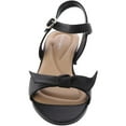 thumbnail image 3 of Easy Spirit Womens Ginova Leather Ankle Strap Heels, 3 of 3