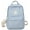 Blue, variant on Aesthetic Backpack Cute Backpack with Plush Pendant Kawaii Backpack Laptop Backpack for Women Solid Travel Rucksack (Blue)
