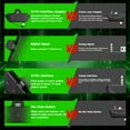 thumbnail image 3 of Gamrombo Wireless Gaming Headset for Xbox One Series X/S with Game/Chat Audio Balance, Mic Mute, 3D Surround Sound, Foldable Bluetooth Headset Works with P5, Mac, PC, NS‌ - Long Battery Life, 3 of 8