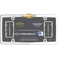 thumbnail image 2 of Cruiser License Plate Frame 10437 Chevy Bowtie Design; Chrome Plated; Die Cast Zinc, 2 of 3