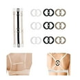 thumbnail image 4 of 12 Pack Non Slip Elastic Bra Strap Clips Holder Adjustable, 4 of 5