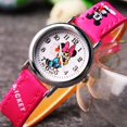 thumbnail image 4 of Disney-relojes de cuarzo con dibujos animados para niñas y niños, relojes de pulsera con diseño de Mickey y Minnie, a la moda, 4 of 5