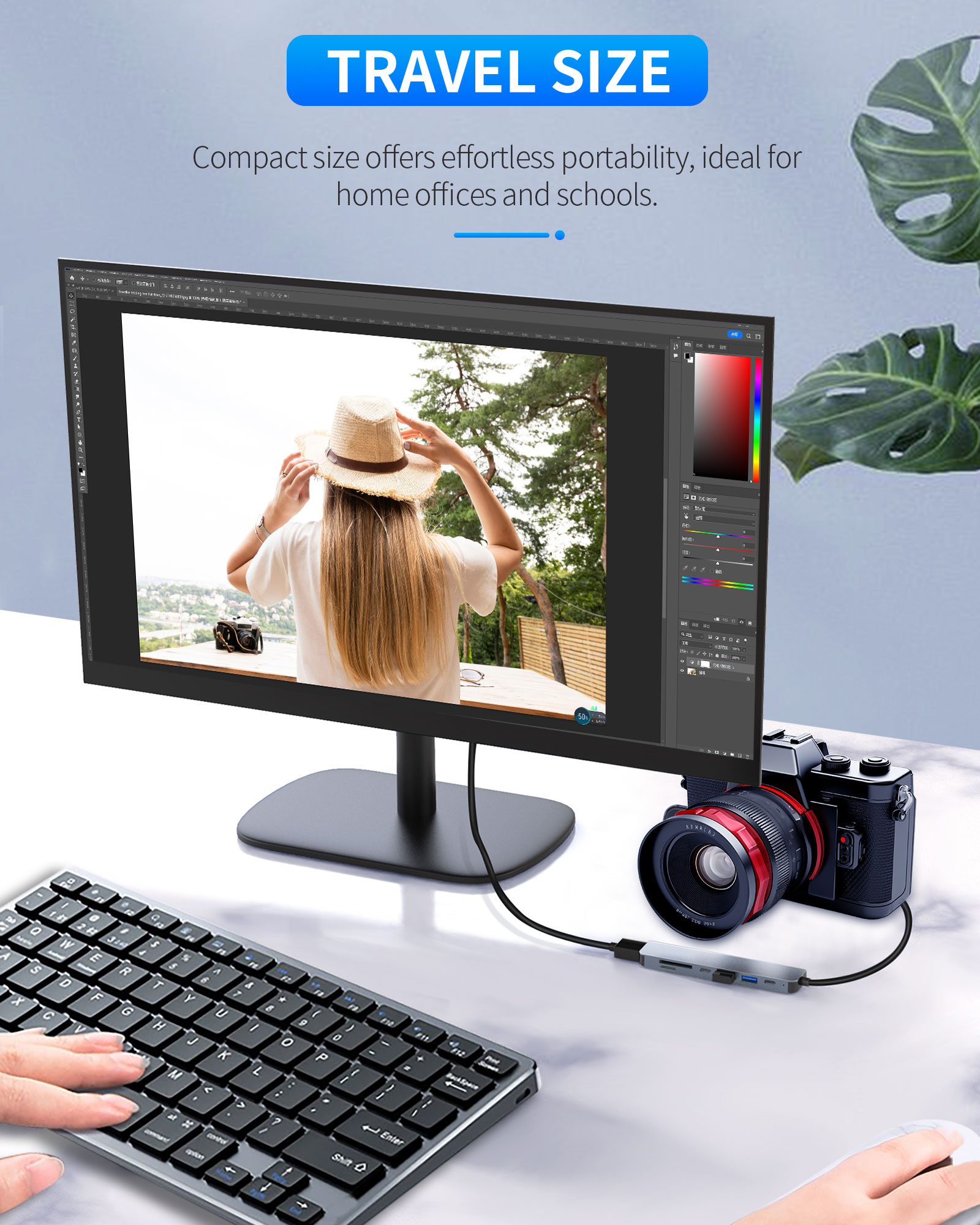 Zyerch 7-Port USB-C Hub with 4K HDMI and 100W Power Delivery photo 2