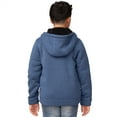 thumbnail image 3 of Free Country Boys' Mountain Fleece Hoodie Jacket Indigo XS, 3 of 3