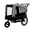 Black+Grey, variant on BOFANG All-Terrain 2-in-1 Pet Push Cart & Bike Trailer,Black & Beige
