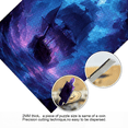 thumbnail image 4 of A 1000pcs Puzzle for Featuring a Sailboat on a Nighttime Ocean, with Various Sails And Glowing Blue And Purple Circles That Mirror The Waves. 29.4*19.6in, 4 of 9