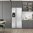 thumbnail image 6 of KNDKO 25.6 Cu.Ft Stainless Steel Side-by-Side Refrigerators with Freezer & Ice Maker, 6 of 13