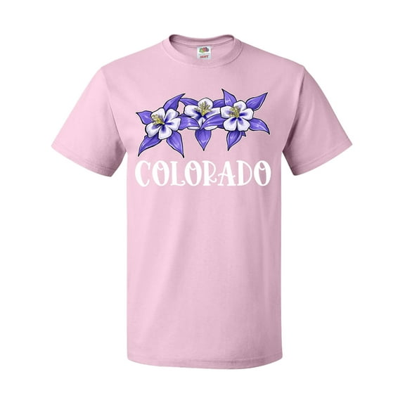 Inktastic Colorado Columbine Flowers T-Shirt