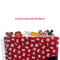 Disney Mickey and Minnie Mouse Journal Spiral Notebook with Tabs for ...