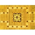 thumbnail image 1 of Ahgly Company Indoor Rectangle Abstract Yellow Modern Area Rugs, 8' x 12', 1 of 4