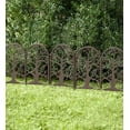 thumbnail image 3 of Plow & Hearth Metal Garden Edging with Tree of Life Design, 3 of 8