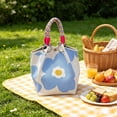 thumbnail image 5 of Knitted Handbag Tote Bag Commuters Convenient Handbag Key Pouch Phone Bag Versatile Womens Bag, 5 of 5