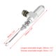 thumbnail image 4 of Bomba de freno universal para motocicleta M10 x 1,25 mm, cilindro maestro de embrague hidráulico para motocicleta de cross, Pit Bike ATV Quad Scooter motocicleta (plata) Unbranded QC06169-05, 4 of 7