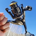 thumbnail image 4 of 13+1bb Double Handle Spinning-Fishing Reel Full Metal For Saltwater Freshwater, 4 of 5