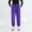 czb# Purple78, variant on CUZIBR Unisex Boys Girls Pants Elastic Waist Wide Leg Ankle-Tied Jogger Fuzzy Thick Lined Winter Warm Sweatpants With Pockets Toddler Casual Solid Trousers,Black,4-5 Years