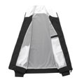 thumbnail image 4 of IROINNID Men's Color Block Zip Up Track Jacket Turndown Collar Raglan Sleeve Lightweight Casual Sportswear Outdoor Windbreaker Top with Zipper Side Pockets, 4 of 5