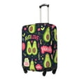 thumbnail image 2 of Gaeub Avocado Love Elastic Luggage Cover with Concealed Zipper Dust-Proof Luggage Cover Protector - 18-32 inch - Small, 2 of 9