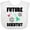 AA-White, variant on Inktastic Future Scientist Boys or Girls Baby Bib