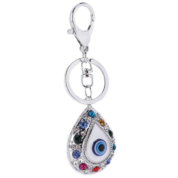 Llavero De Ojo De Diablo, Pequeño Llavero Portátil Exclusivo De Buena Suerte De Metal Para Adornos De Pared Para Adornos De Coche Para Adornos De Bolsos