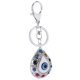 thumbnail image 1 of Llavero De Ojo De Diablo, Pequeño Llavero Portátil Exclusivo De Buena Suerte De Metal Para Adornos De Pared Para Adornos De Coche Para Adornos De Bolsos, 1 of 7
