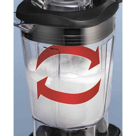 Hamilton Beach - Professional 10-Speed Blender - Black/gray/transparent