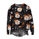 thumbnail image 2 of Sudadera con capucha de Papá Noel y reno para Navidad, sudadera con capucha con estampado 3D de dibujos animados de anime para hombres, mujeres y adultos unisex, 2 of 4