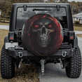 thumbnail image 2 of Lotusprinthandmade Horror Skull Skeleton Spare Tire Cover Without Backup Camera Hole 6 Sizes (28 in.), 2 of 7